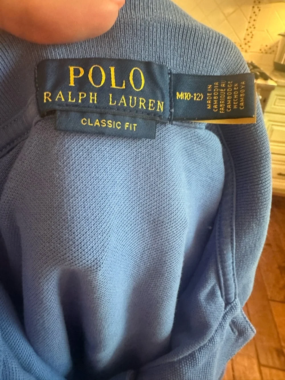 Ralph Lauren Classic‎ Royal Blue Short Sleeve Polo Medium (10/12)
